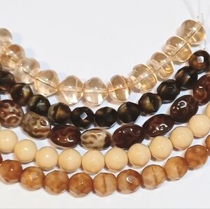 Czech glass beads for jewelry-making